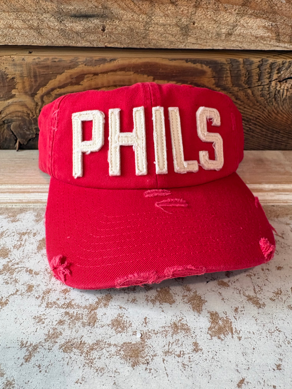 Philadelphia Phillies PHILS Embroidered Cap