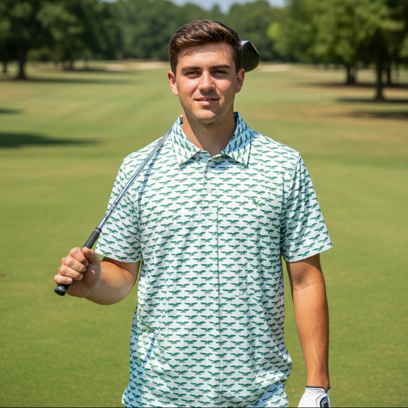 Philadelphia Eagles Inspired Golf Shirt