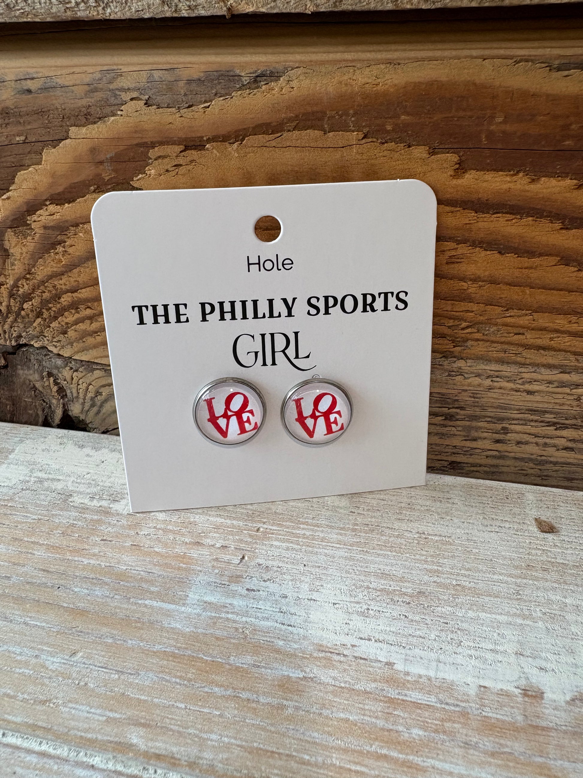 Philadelphia LOVE Earrings