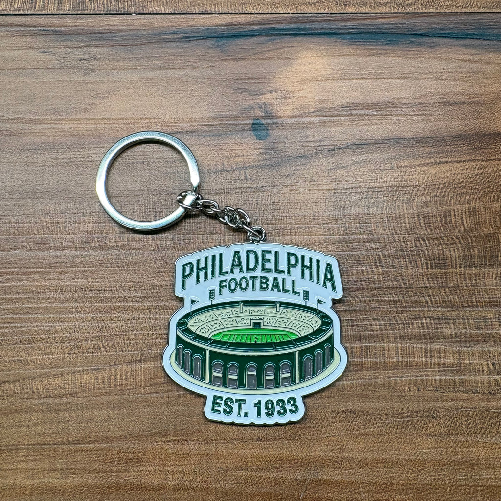 Philly Football Enamel Key Chain