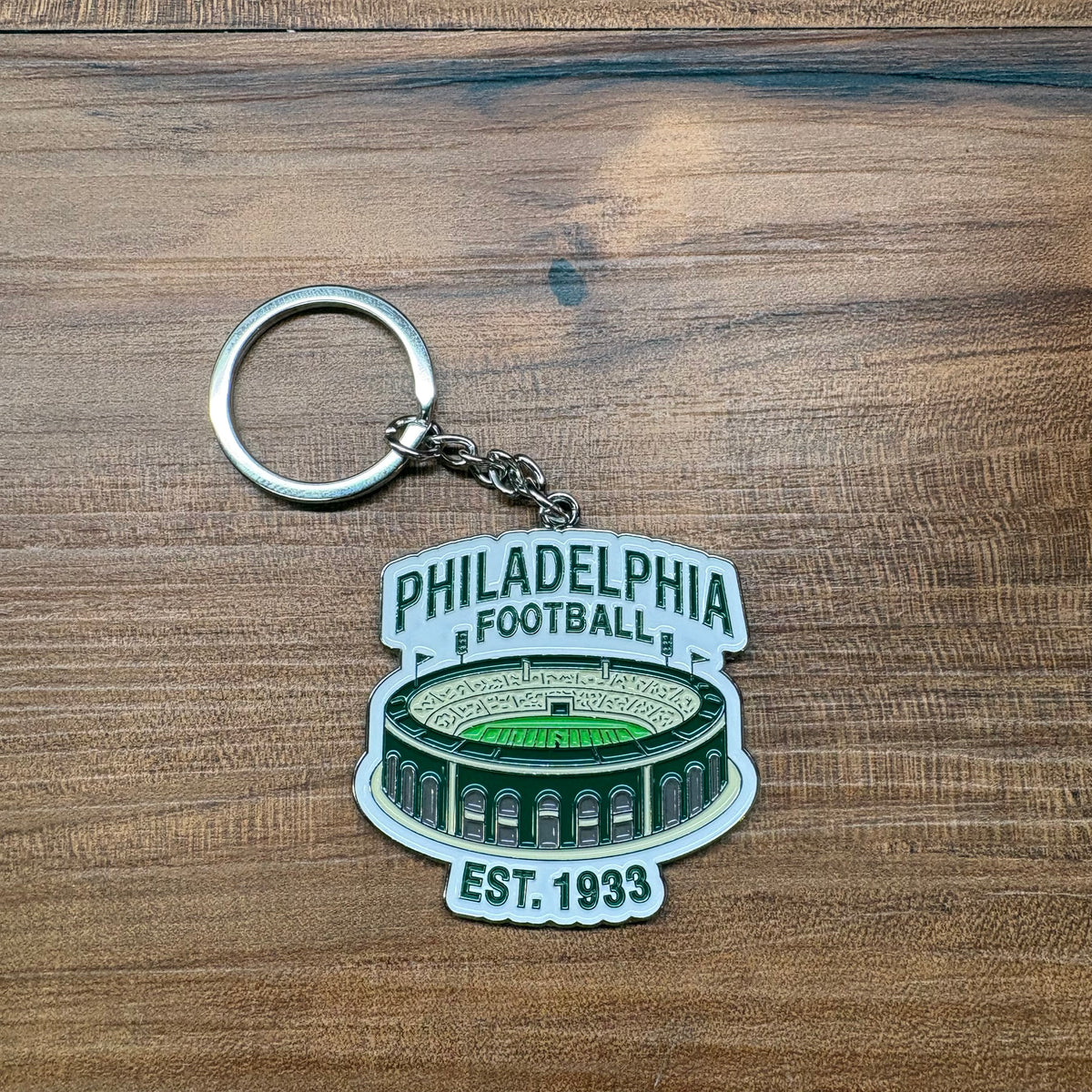 Philly Football Enamel Key Chain