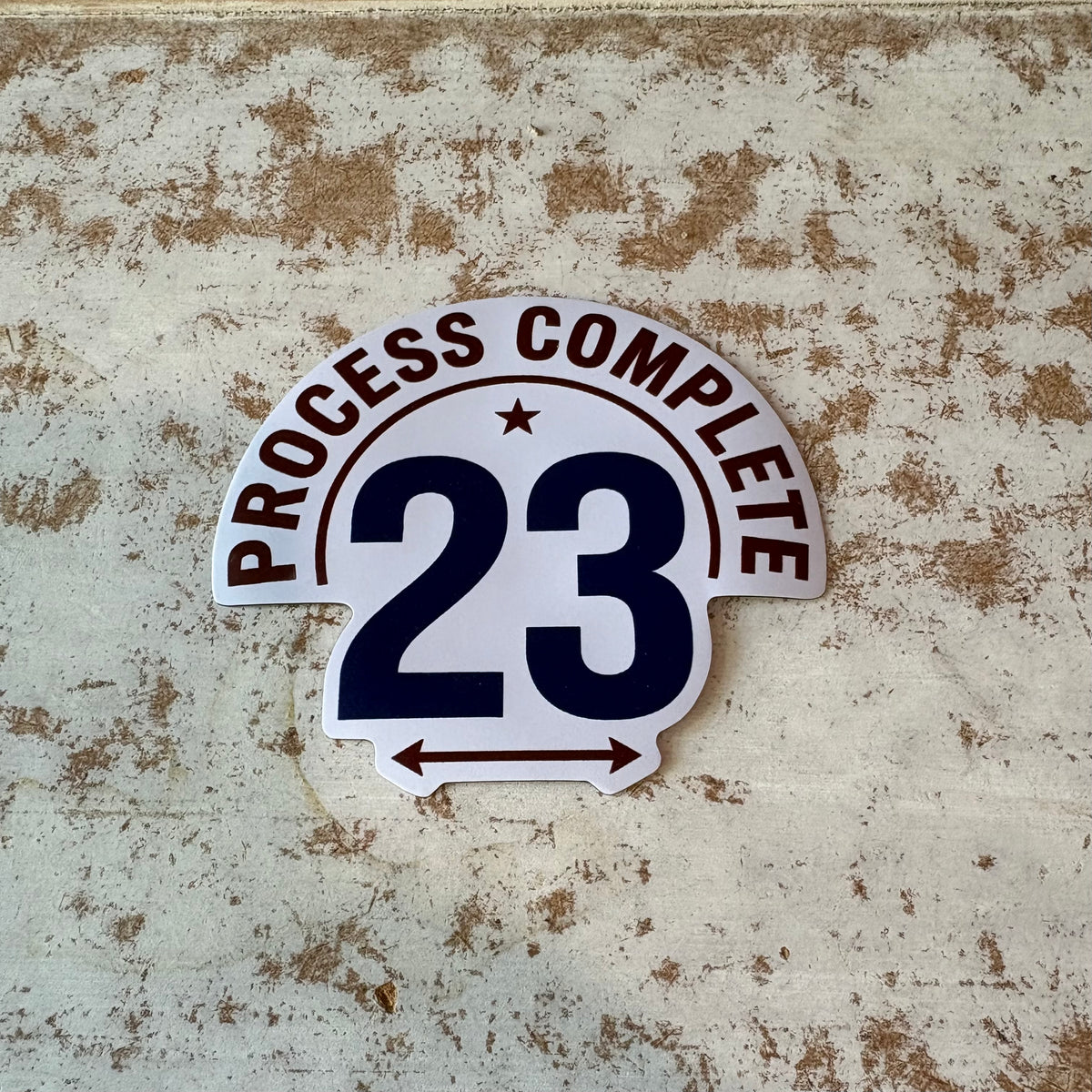 'Process Complete' (#23) Magnet
