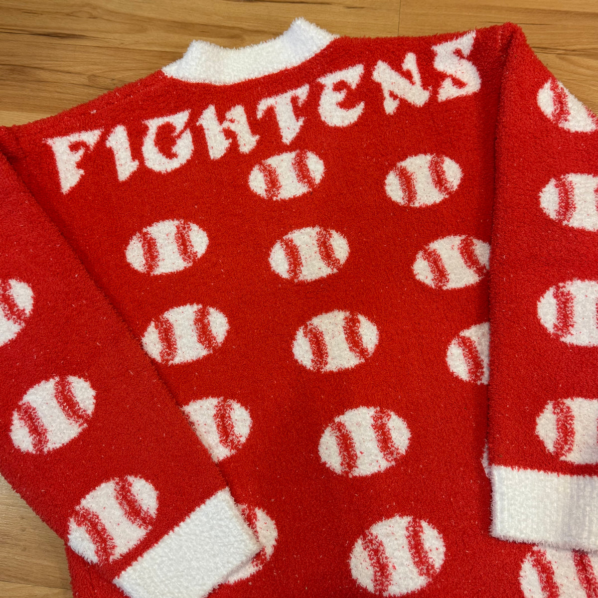 Philadelphia Phillies "Fightens" Heavy weight Fleece Cardigan
