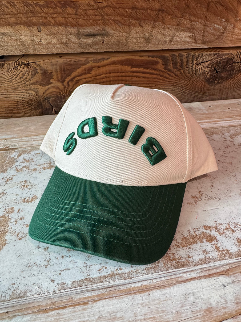 Upside Down "Birds" Two-Tone Cap