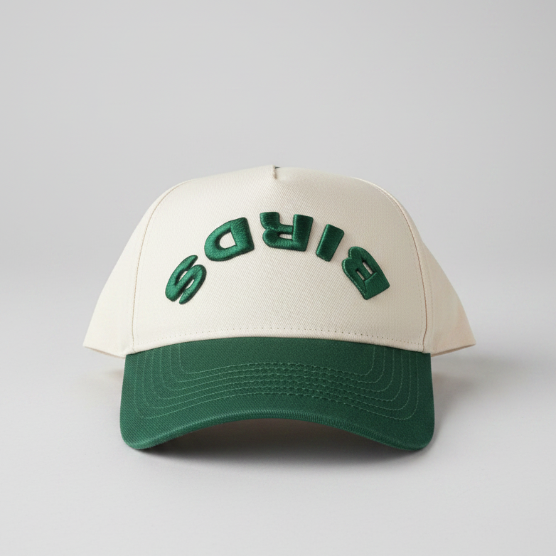Upside Down "Birds" Two-Tone Cap