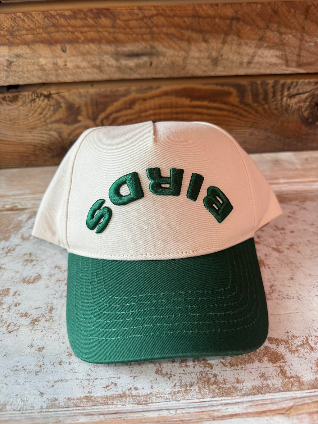 Upside Down "Birds" Two-Tone Cap
