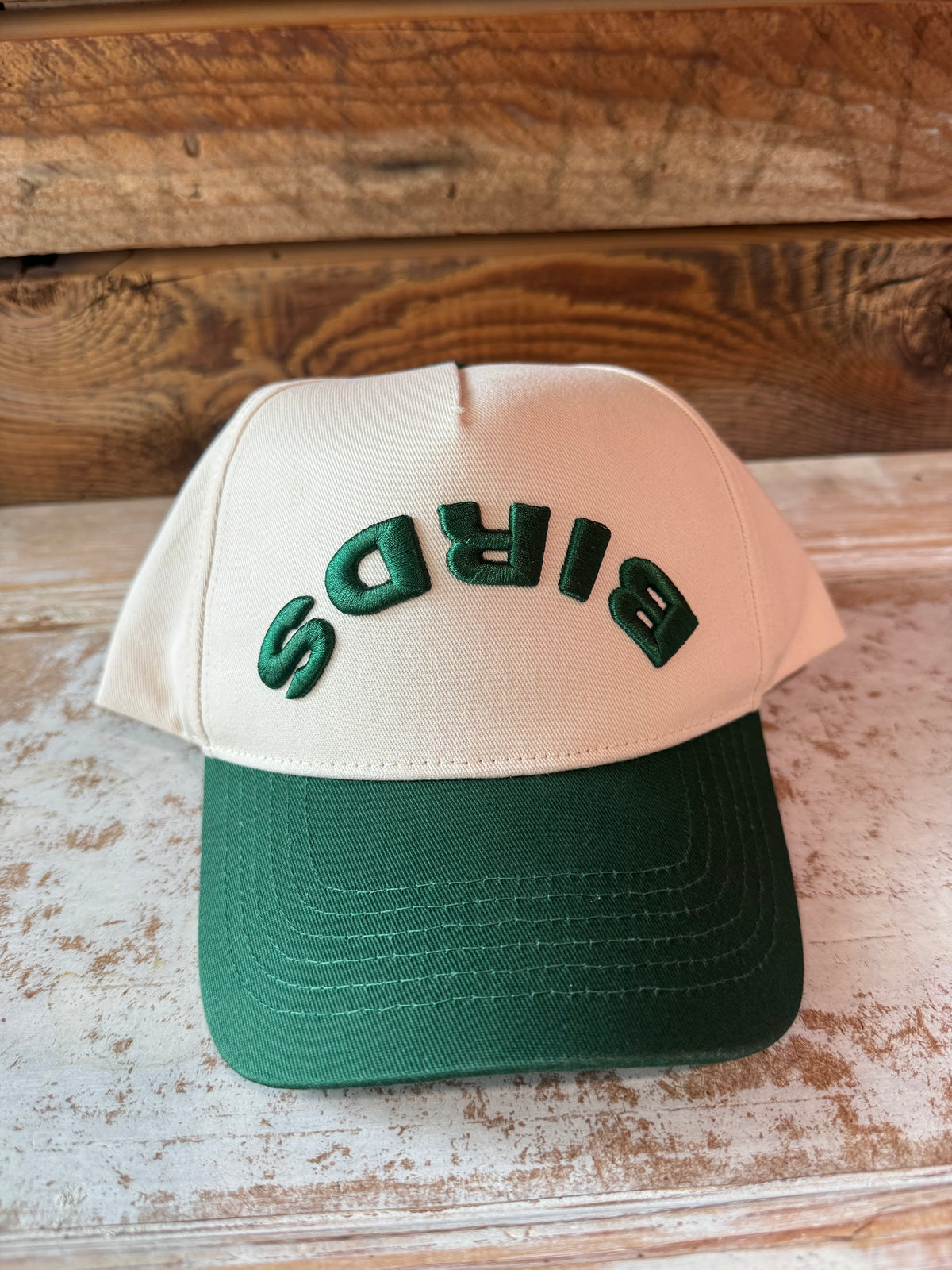 Upside Down "Birds" Two-Tone Cap